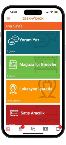 Task Pick iPhone screenshot