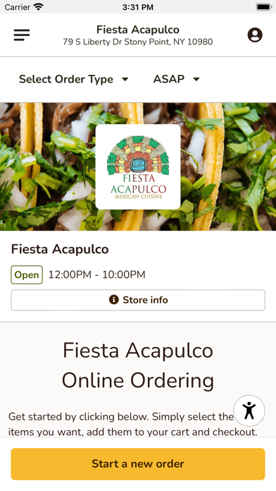 Fiesta Acapulco Mexican screenshot