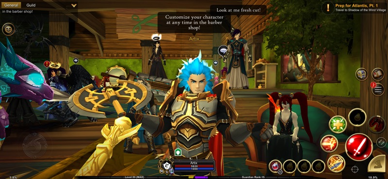 AdventureQuest 3D MMORPG screenshot 11