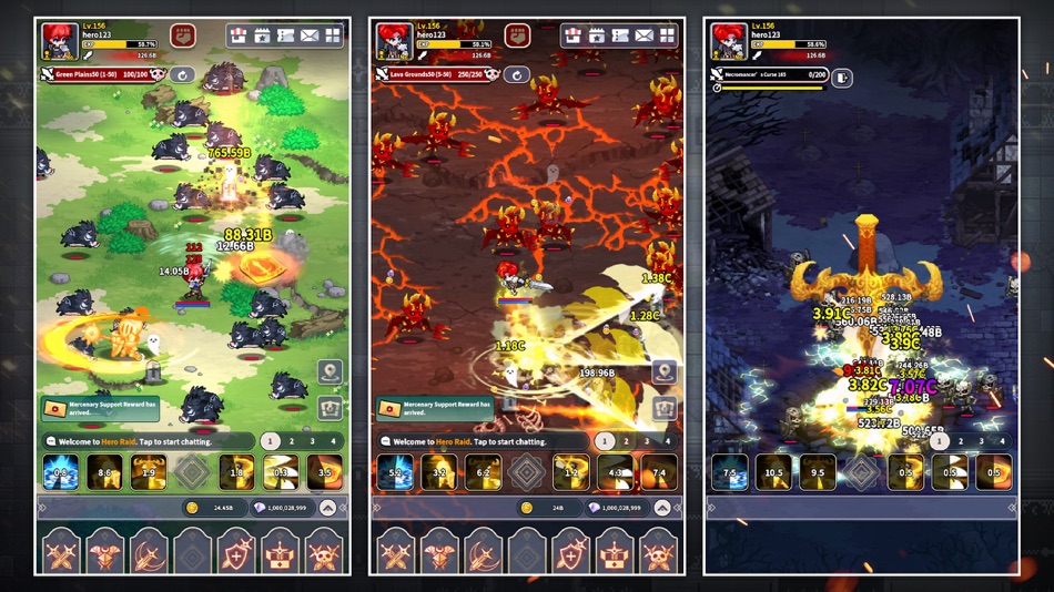 #6. Hero Raid : Idle RPG (iOS) 来自: Gameberry Studio Inc