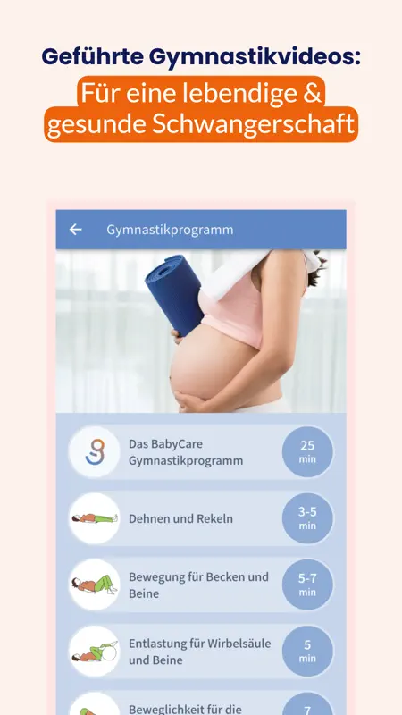 BabyCare - Gesund & Schwanger screenshot 7 of 10