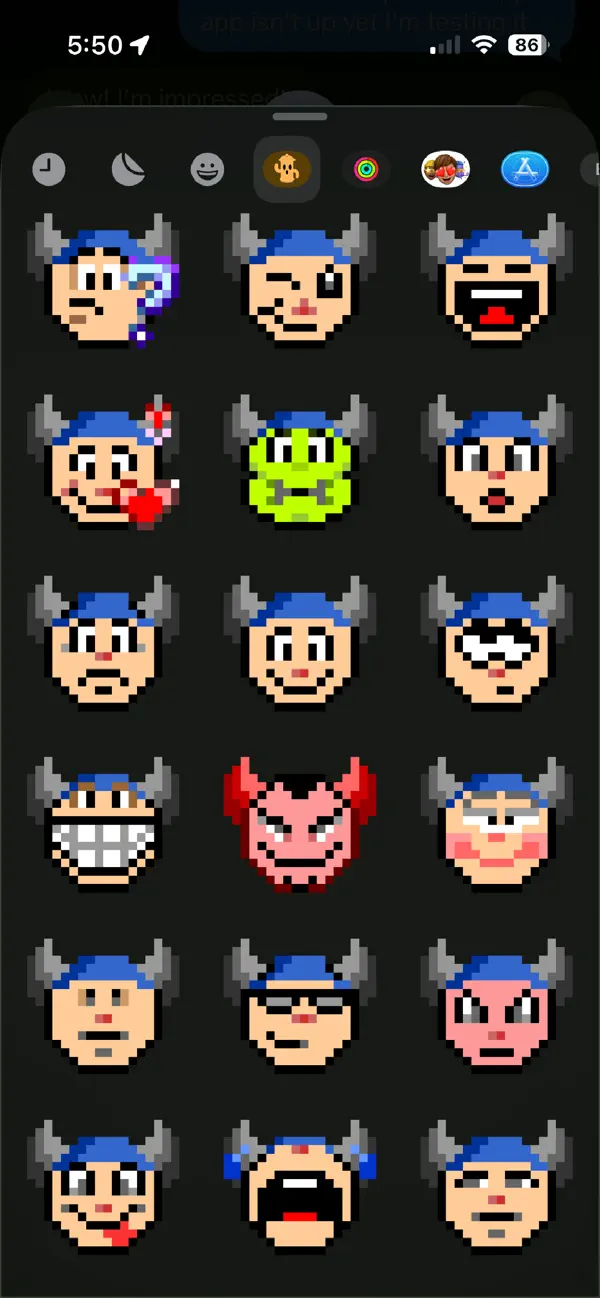 Screenshot #2 pour ACC Retro Emoji
