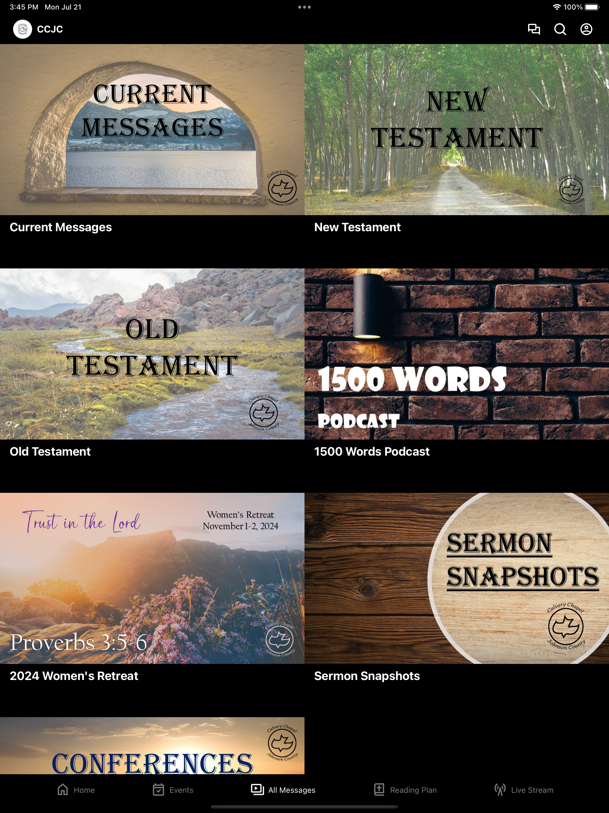 Calvary Chapel Johnson County