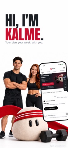 KalmeFit: Gym Workout Planner screenshot 1