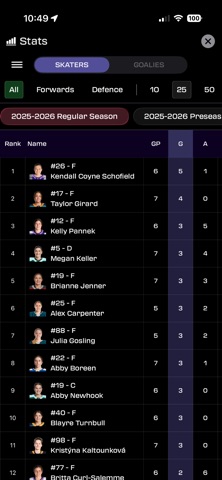 PWHL Fan screenshot