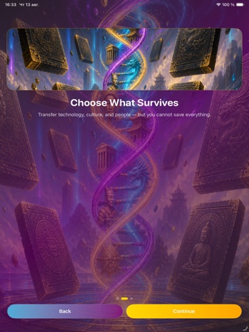 World Reset Agency iPad screenshot