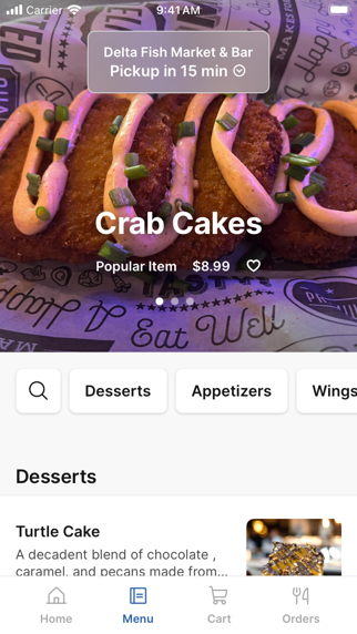 Delta Fish Market iPhone screenshot 2 - Food & Drink app