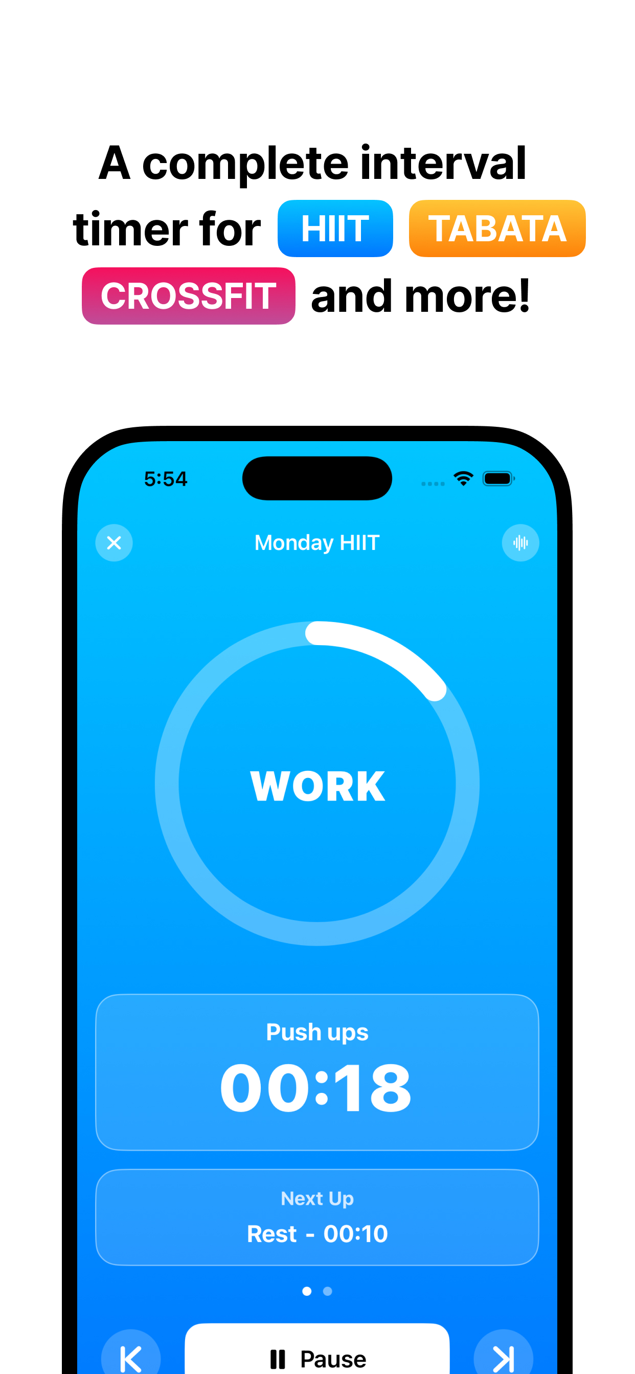 Hiit Timer & Tabata stopwatch
