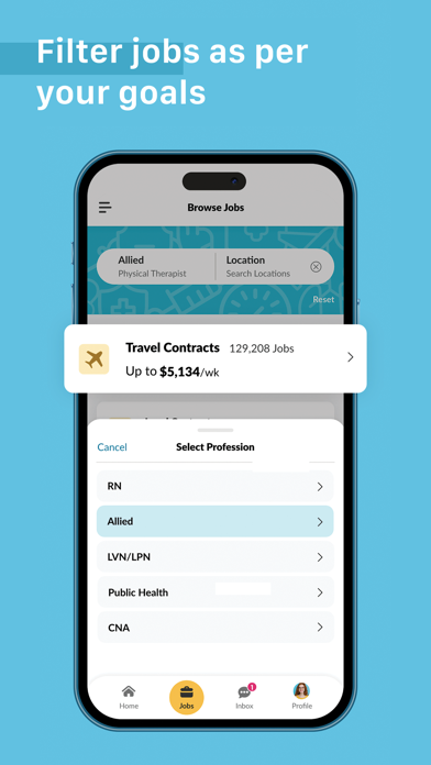 Wanderly: Find Healthcare Jobs Screenshot