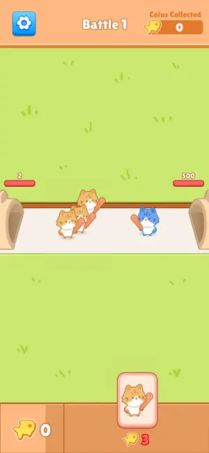 Cat Warriors March screenshot 4