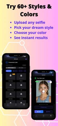 HairLookr - Ai Hairstyle TryOn screenshot