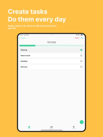 Routine - Daily routines iPad screenshot