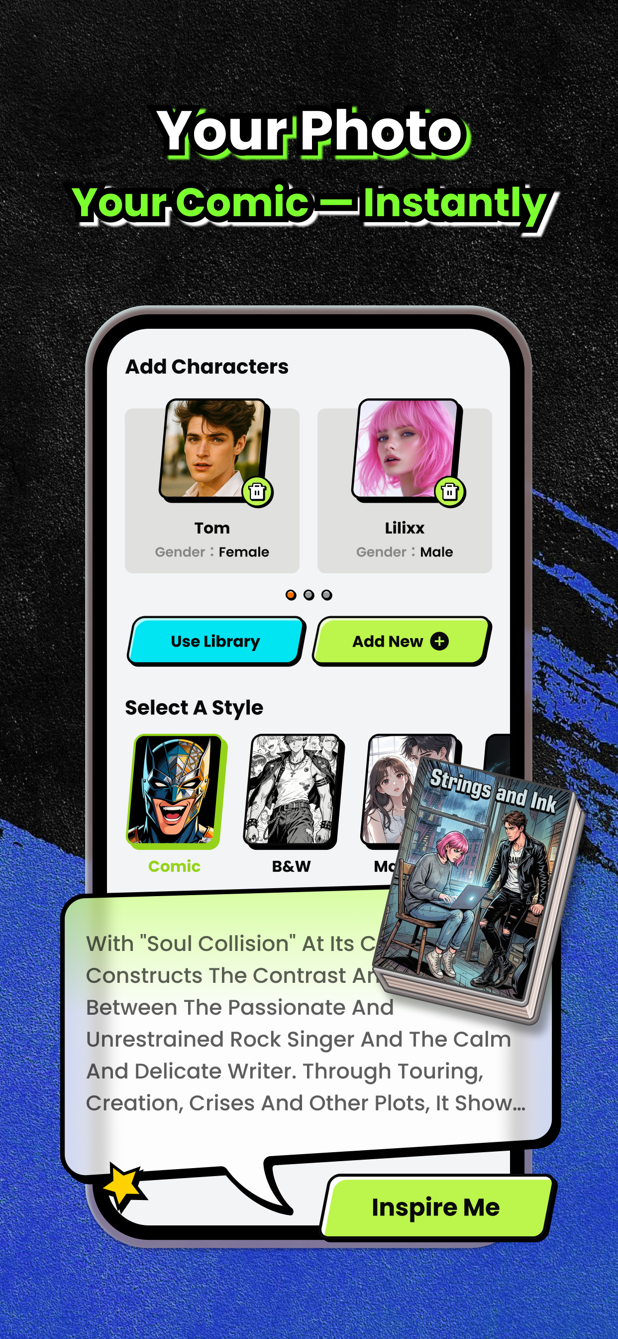 Manga AI - Comic Generator