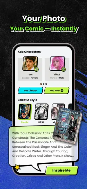 Manga AI - Comic Generator screenshot 4