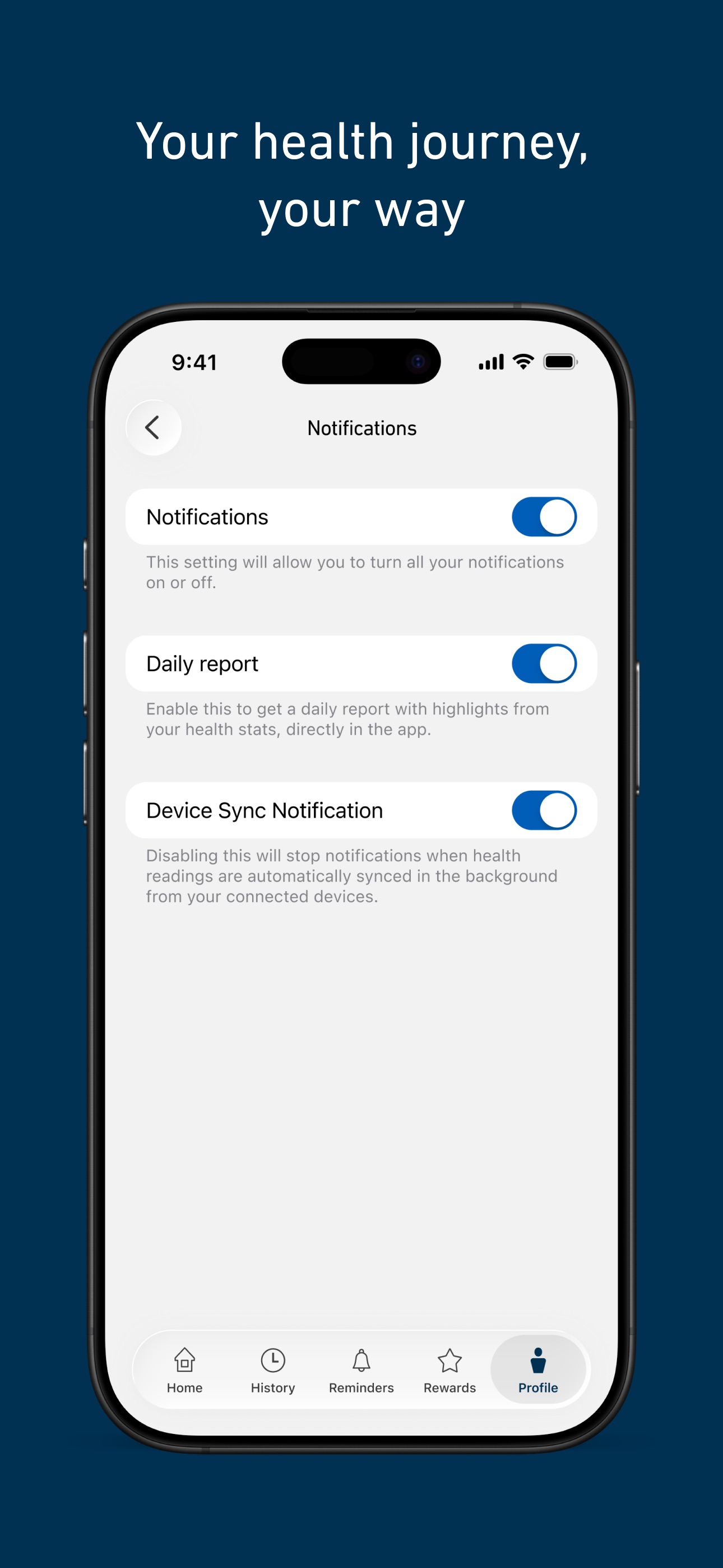 OMRON connect US/CAN/EMEA screenshot 4