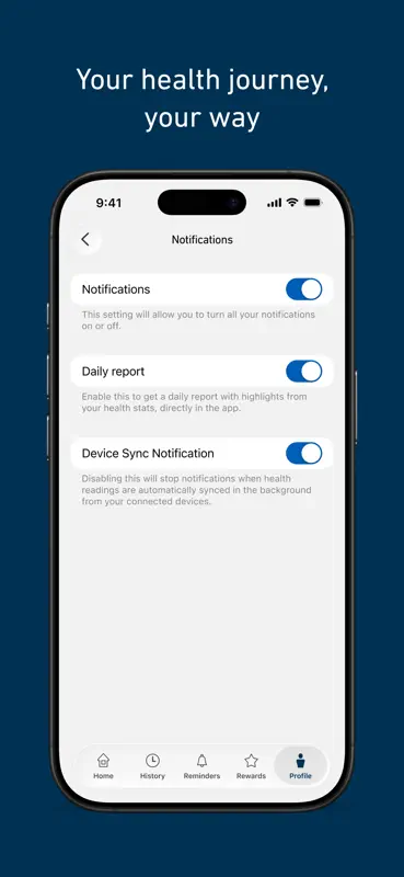 OMRON connect screenshot 4 of 5