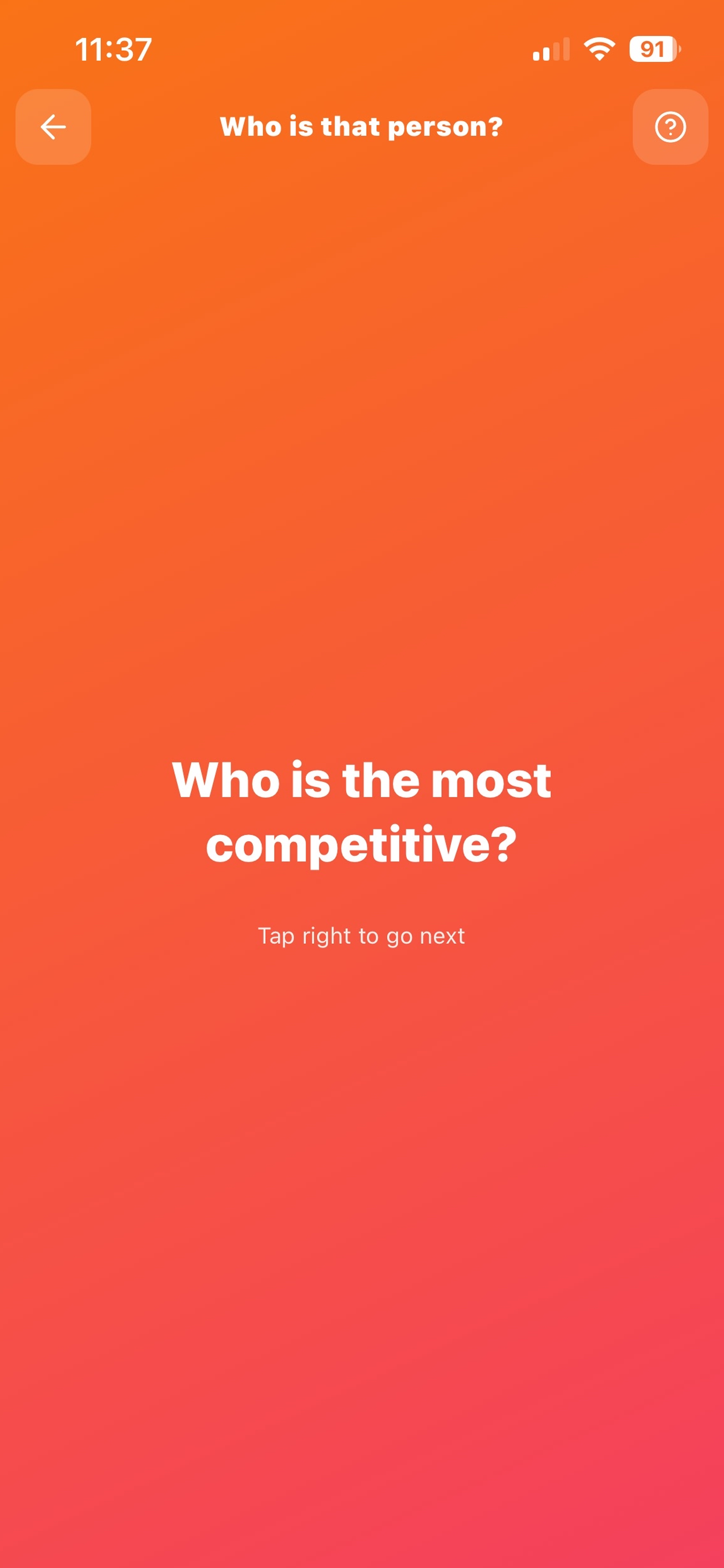 Who's Game screenshot 2