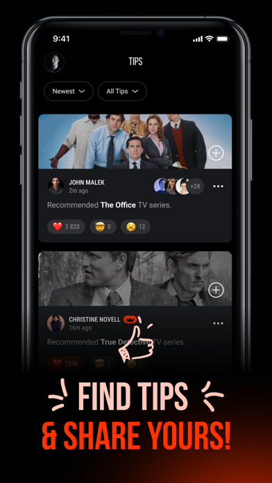 TeeVee ® Track Shows & Movies Screenshot