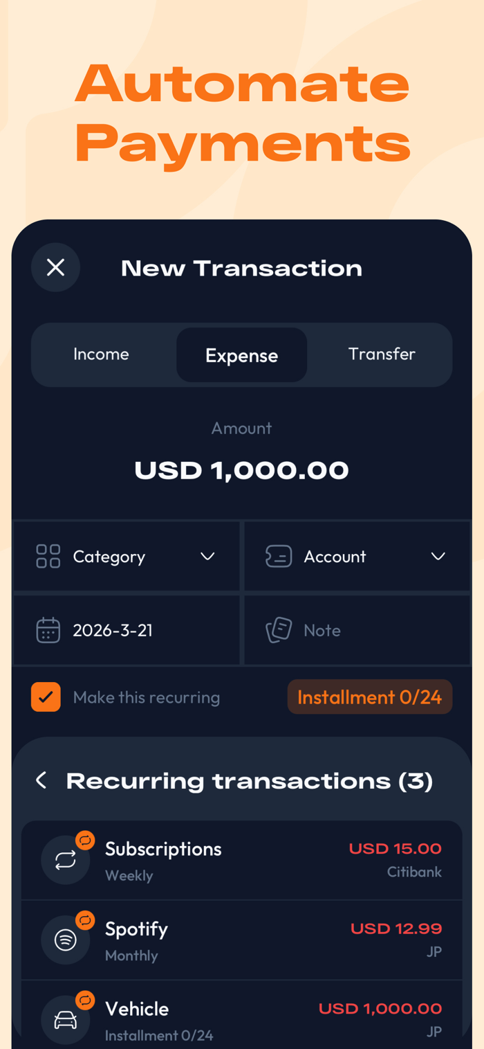 Spendwise - Money Manager