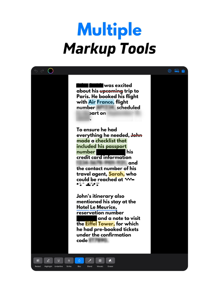 Blur Text  Censor Redact