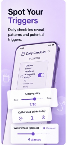Headache tracker: Clearhead Screenshot 2 of 4