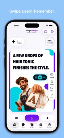 LingoSwipe: English for Work Screenshot 7 of 10