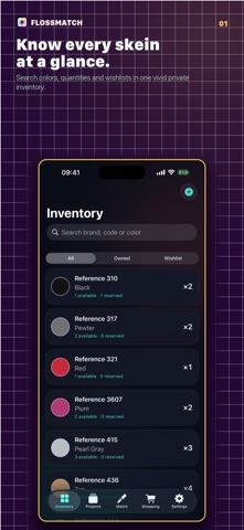 FlossMatch: Thread Inventory Screenshot 1 of 6
