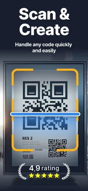 QR Code Scanner: QRivo screenshot 1