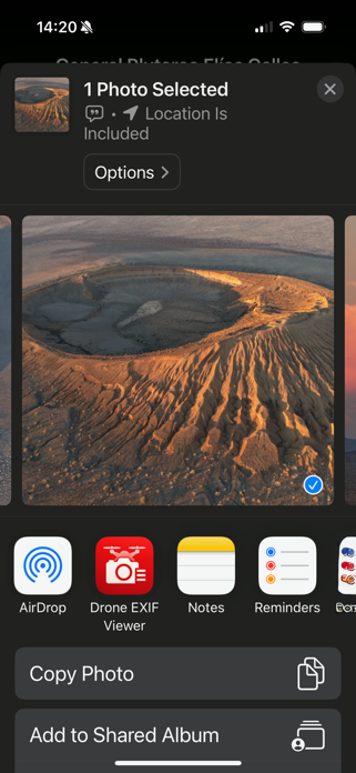 Drone EXIF Viewer Screenshot 1 of 7