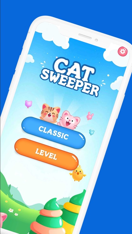 Cat sweeper - minesweeper game