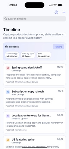 Proceeds Mobile screenshot