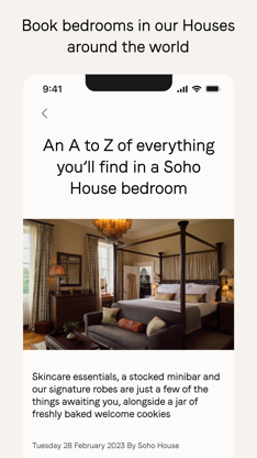 Soho House screenshot 5