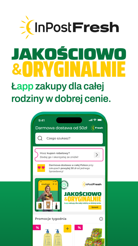 #1. InPost Fresh: Zakupy w apce (iOS) By: InPost