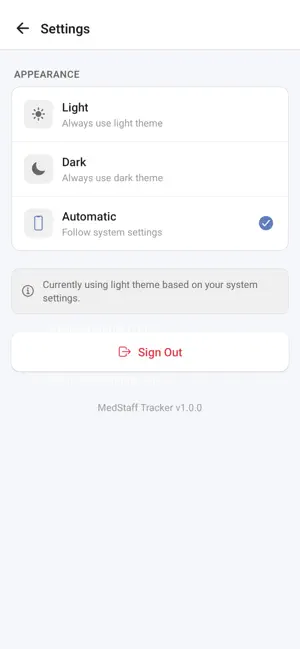 Med Staff Tracker screenshot 3
