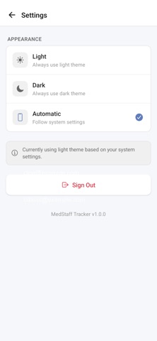 Med Staff Tracker Screenshot 3 of 10