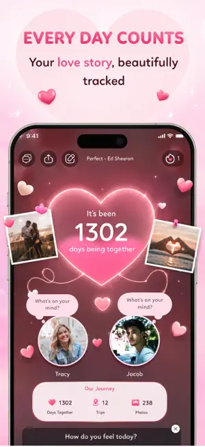Couple+: Love Counter & Diary screenshot 2