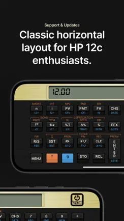 HP 12c Financial Calculator iPhone image 2