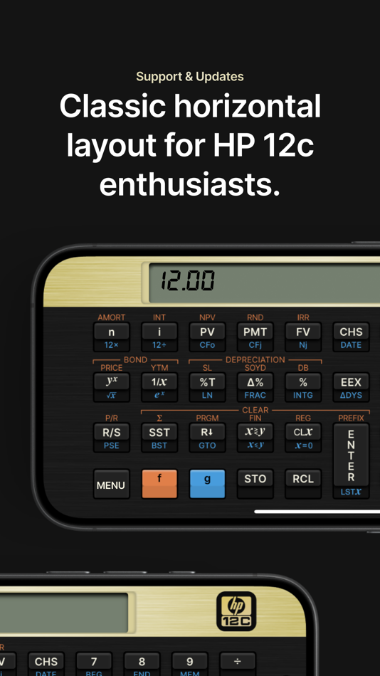 #2. HP 12c Financial Calculator (iOS) Podle: MORAVIA Consulting, spol. s r.o.