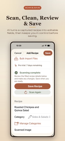 Recipe Keepsake Screenshot 2 of 10
