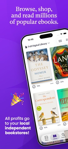 Bookshop.org: Read/Buy Ebooks App Store screenshot 1
