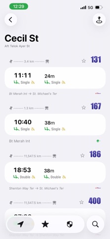 SG Bus Arrival Screenshot 1 of 5