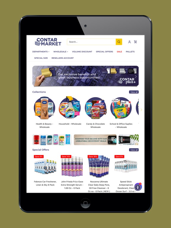 Contarmarket iPad screenshot 5 - Shopping app