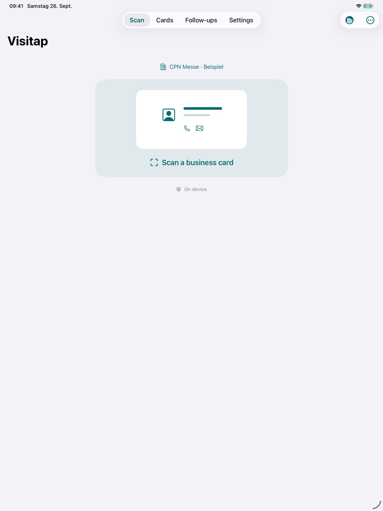 Screenshot 7 of Visitap: Business Card Scanner
