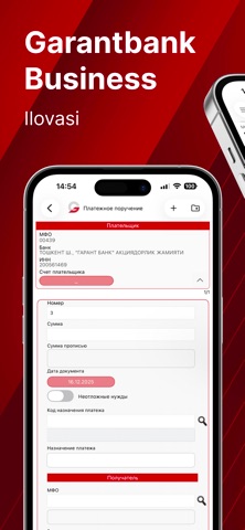 Garant Bank Business iPhone screenshot