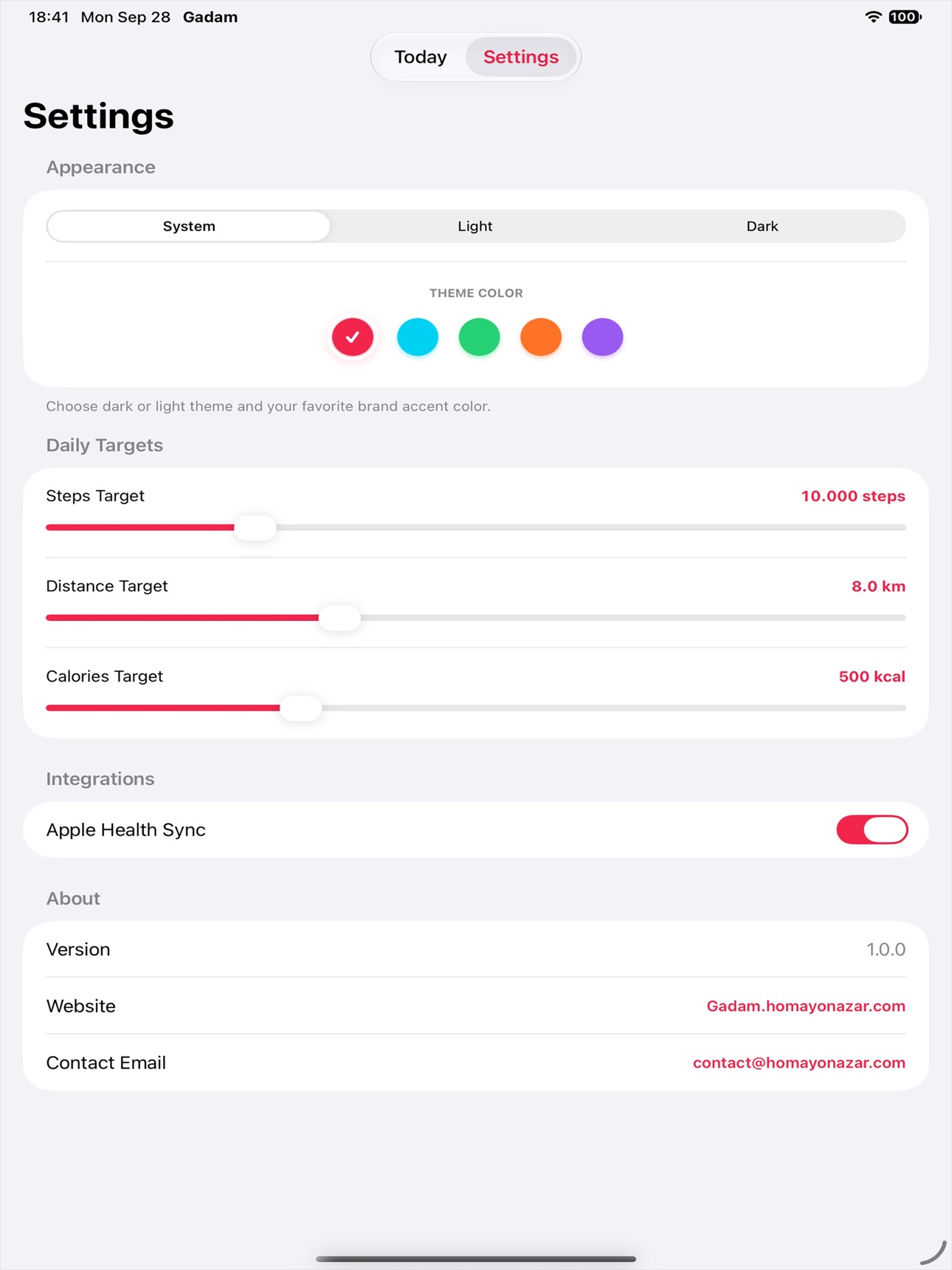 Screenshot 6 of Gadam: Step Counter & Tracker