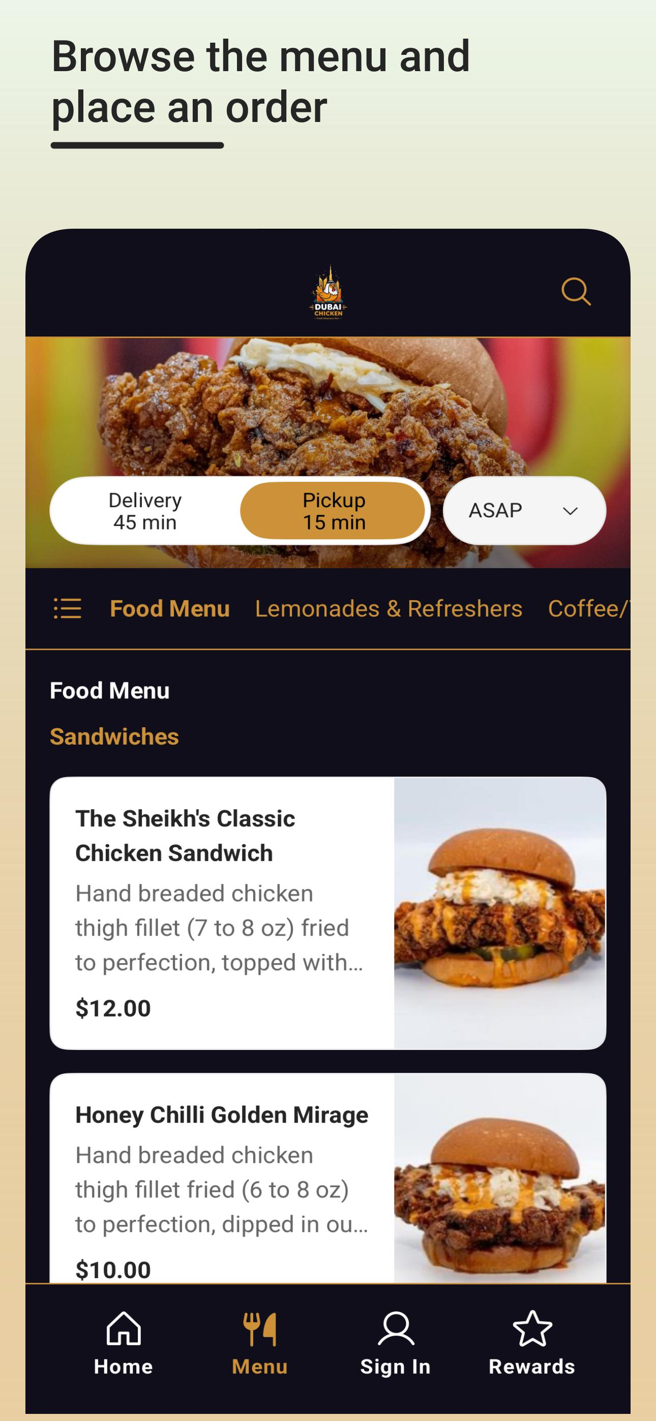 Dubai Chicken screenshot 2
