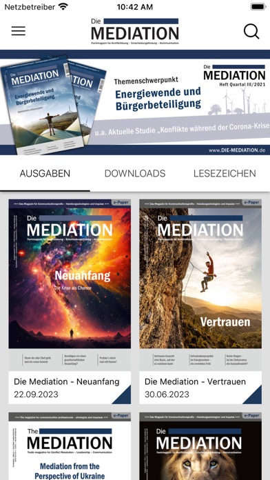 Die Mediation Screenshot