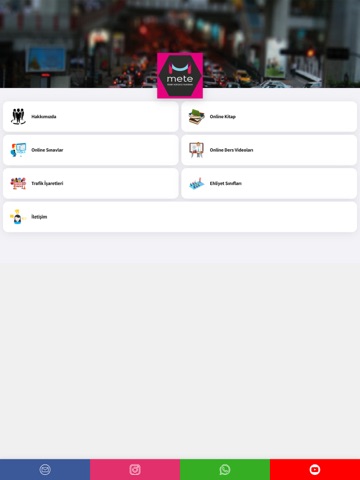 Mete Sürücü Kursları iPad screenshot