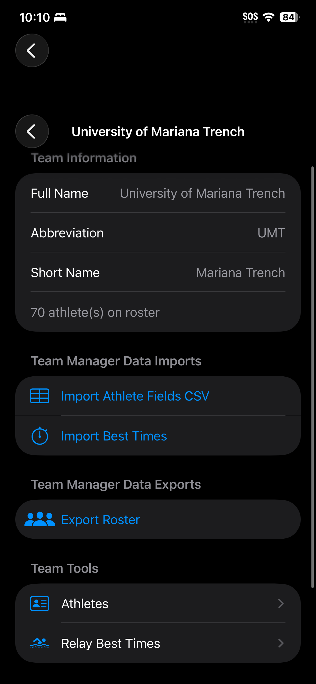 Swim Coach Toolkit