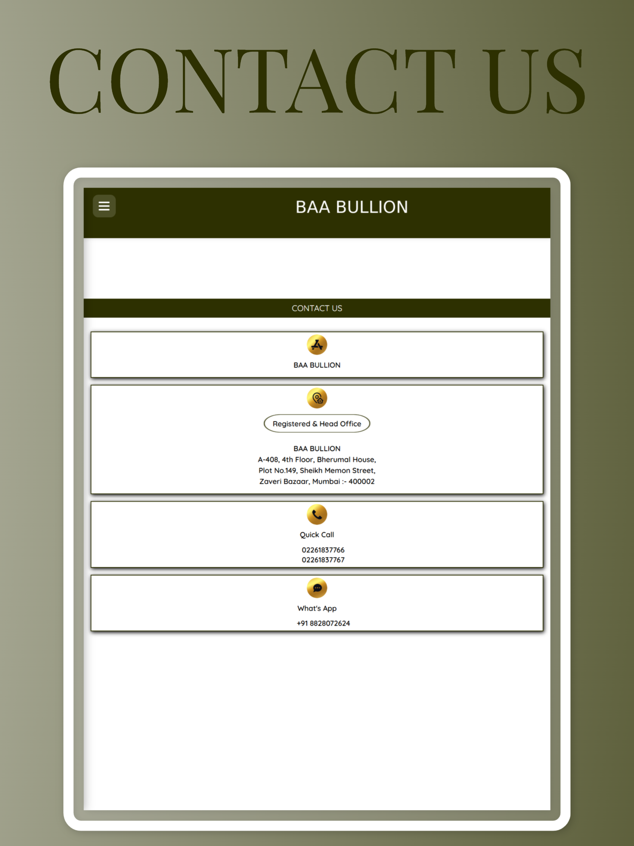 BAA Bullion. screenshot 19